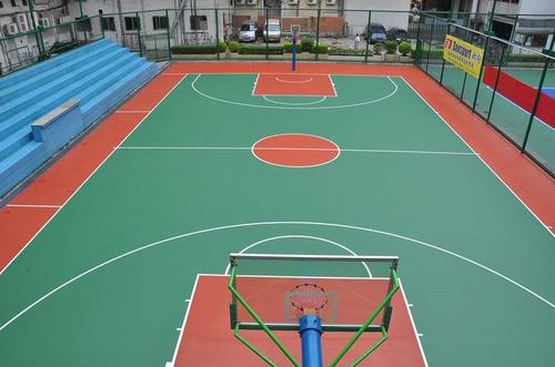 济南塑胶篮球场