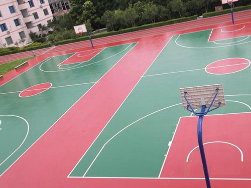 硅PU篮球场